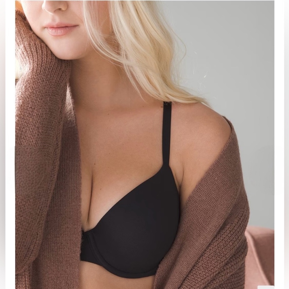 NWT Soma Enbliss Full Coverage Lined Soft Underwire Bra 34 B Black #0618 - Picture 12 of 12